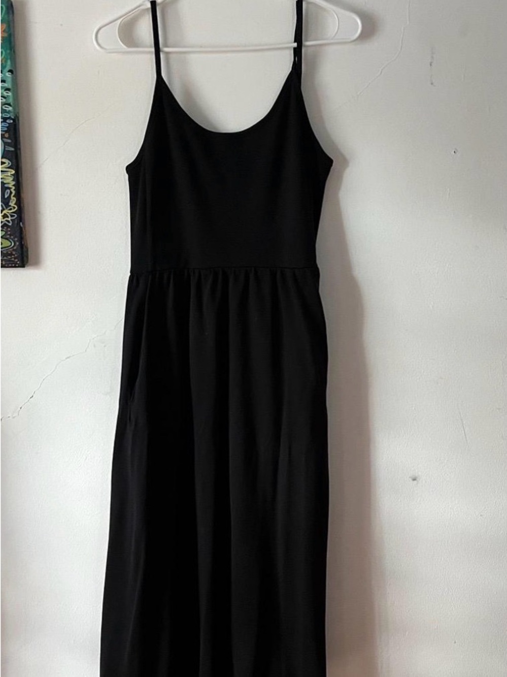 KOTN Black Ballet Midi Dress